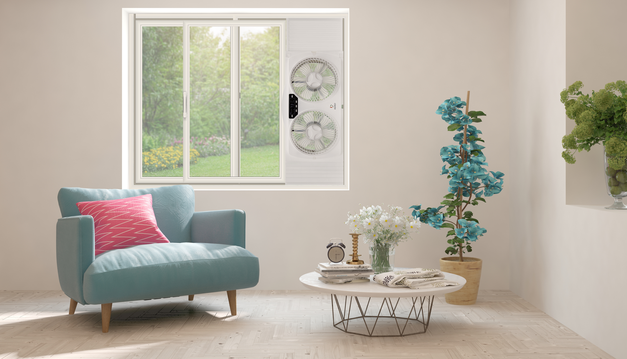 Smart Window Fan | ASP-200 – Aspen Appliance Inc